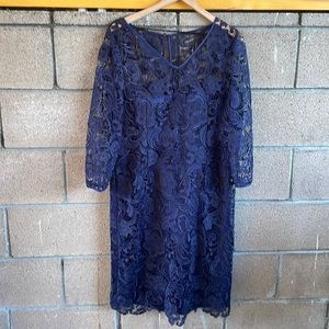 Adrianna Papell Lace Special Occasion Dress